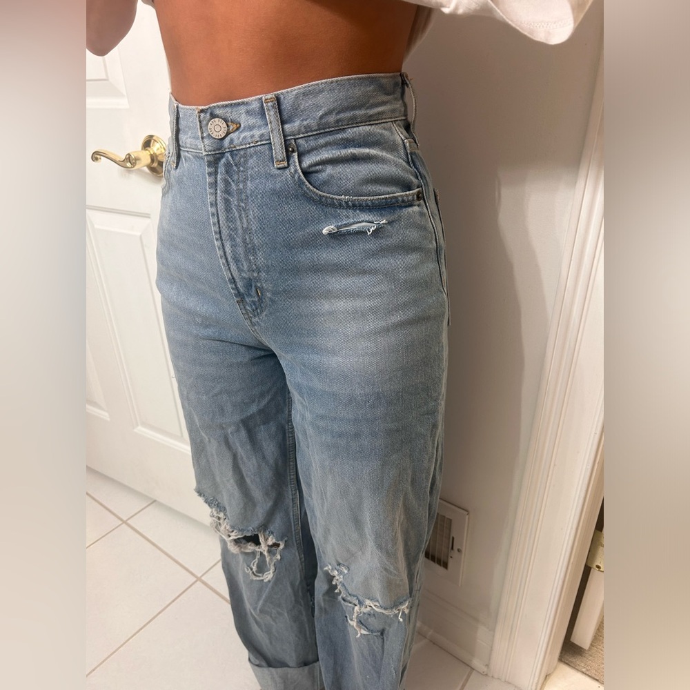 Urban Outfitters High Rise Skate Fit Blue Denim Jeans Women’s